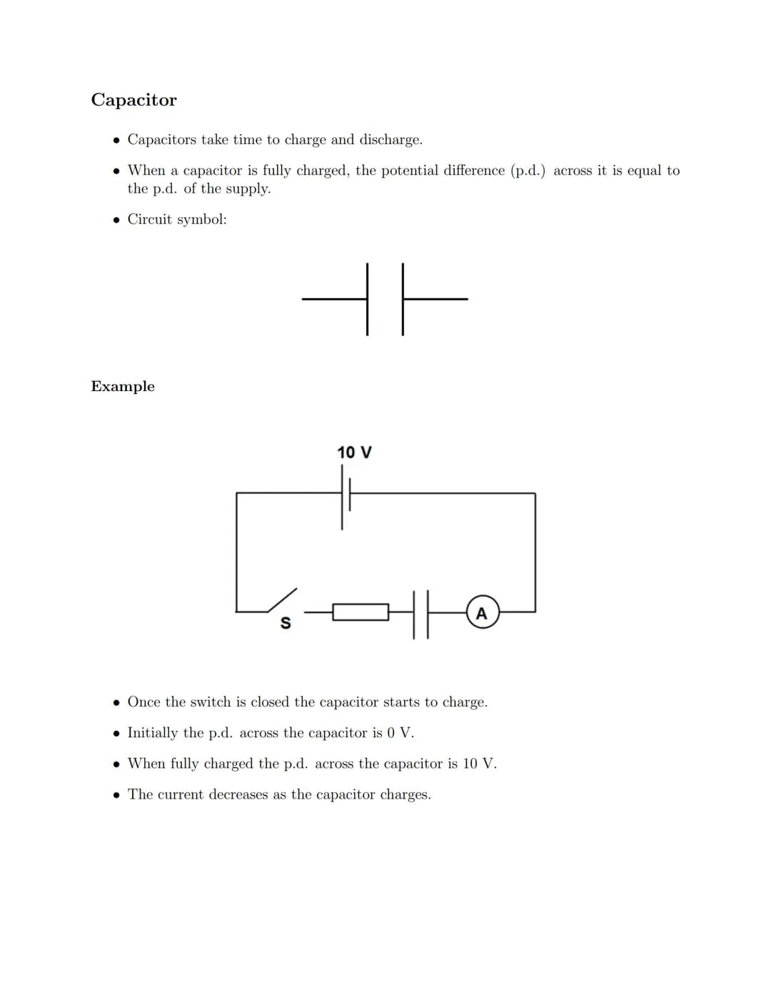 Circuit Components
• Circuit diagrams and symbols are used to simplify the drawing of electrical circuits.
• They are quick to sketch and ar