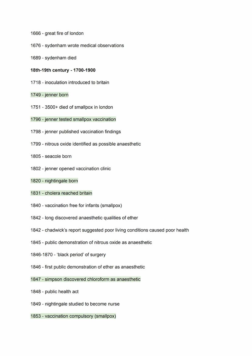 Medieval - 1250-1500
460BC - hippocrates born
377BC - hippocrates died
129 - galen born
1100/1300-astrology as diagnosis brought to Britain
