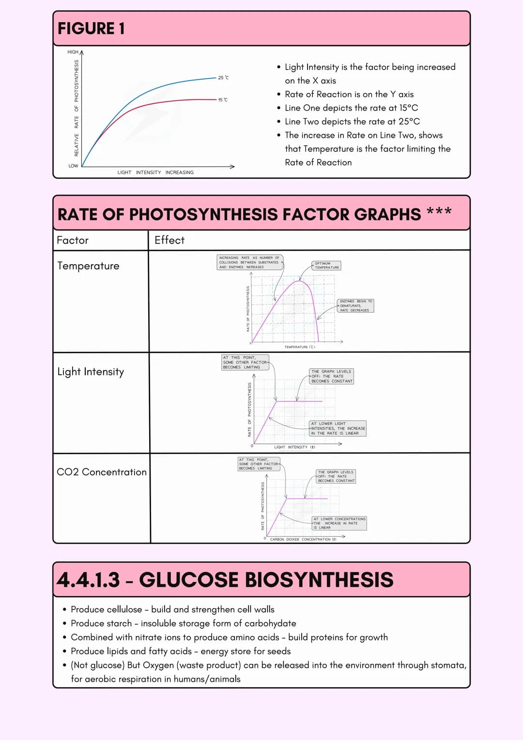 
<h2 id="photosyntheticreaction">Photosynthetic Reaction</h2>
<p>Photosynthesis is the process by which plants create glucose from sunlight.