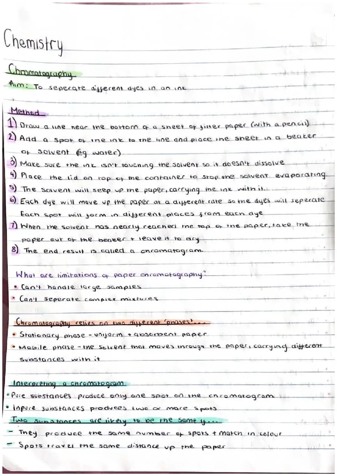 How to Do a Chromatography Experiment with Ink Dyes