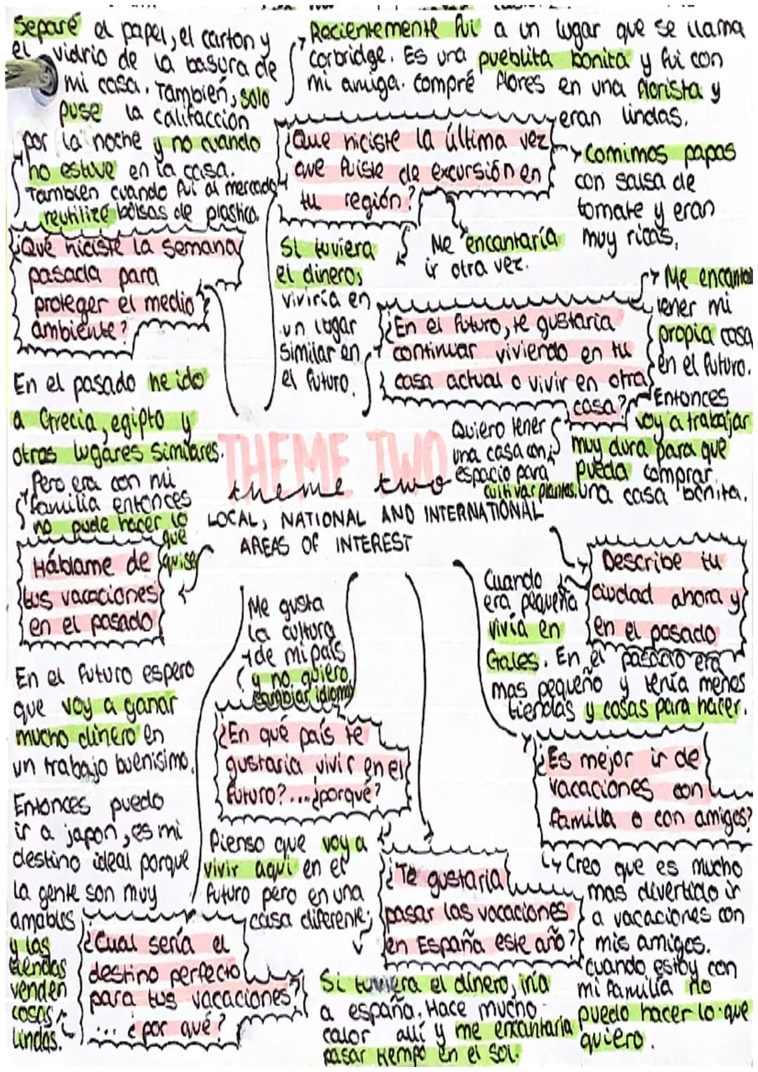 Exam
Spanish Speaking
fancy phrases to use: 2, sice applies
to writing
exam.
★ Para que pueda = so that I can
*Para que tenga = so that I ha