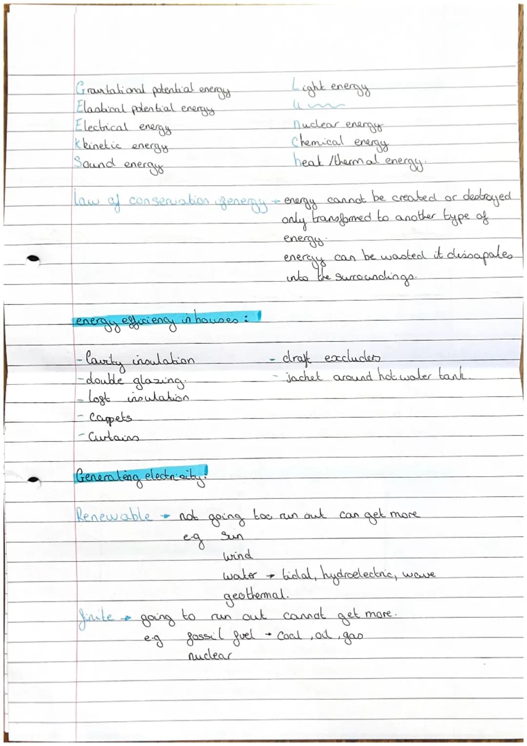 Aqa Physics Paper 1 Notes - PDF Summary with Topics and Gravitational Energy Examples