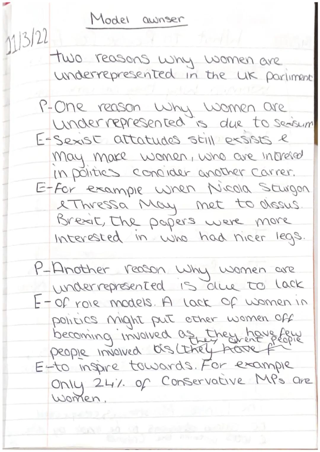 23/2/22
UK Parliament Constituencies
1 What is a constituency?
-A Consitituency is an area that elects one
MP to the House of Commons.
ii) E