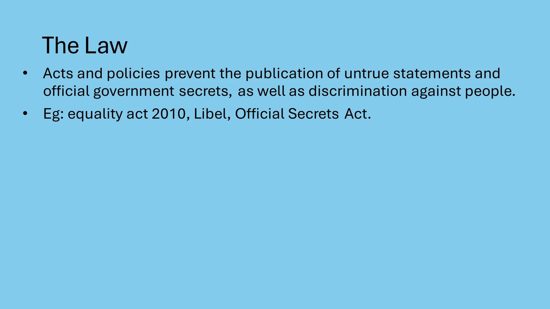 Ownership and control of the
media
Knowunity username: @grack69 Ownership in UK medial
• Three companies own 90% of the newspaper market (ne