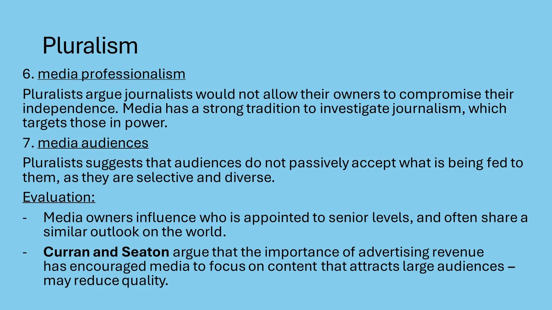 Ownership and control of the
media
Knowunity username: @grack69 Ownership in UK medial
• Three companies own 90% of the newspaper market (ne