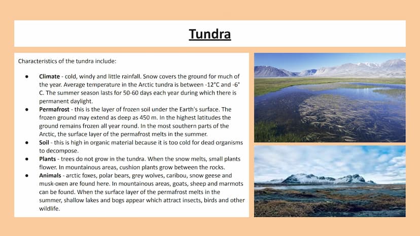 PLEASE
DON'T CLAD IN THE POPELINE
290
ALASKA
&
COLD ENVIRONMENTS
562 Cold Environments
Cold environments are an important ecosystem with dis