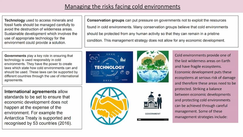 PLEASE
DON'T CLAD IN THE POPELINE
290
ALASKA
&
COLD ENVIRONMENTS
562 Cold Environments
Cold environments are an important ecosystem with dis