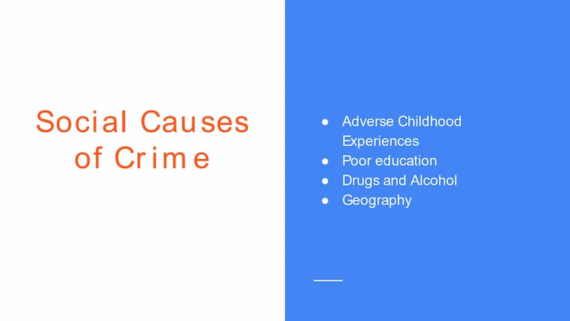 
<h2 id="thenatureofcrime">The Nature of Crime</h2>
<p><strong>What is crime?</strong><br />
Crime is any action that breaks the law of the 