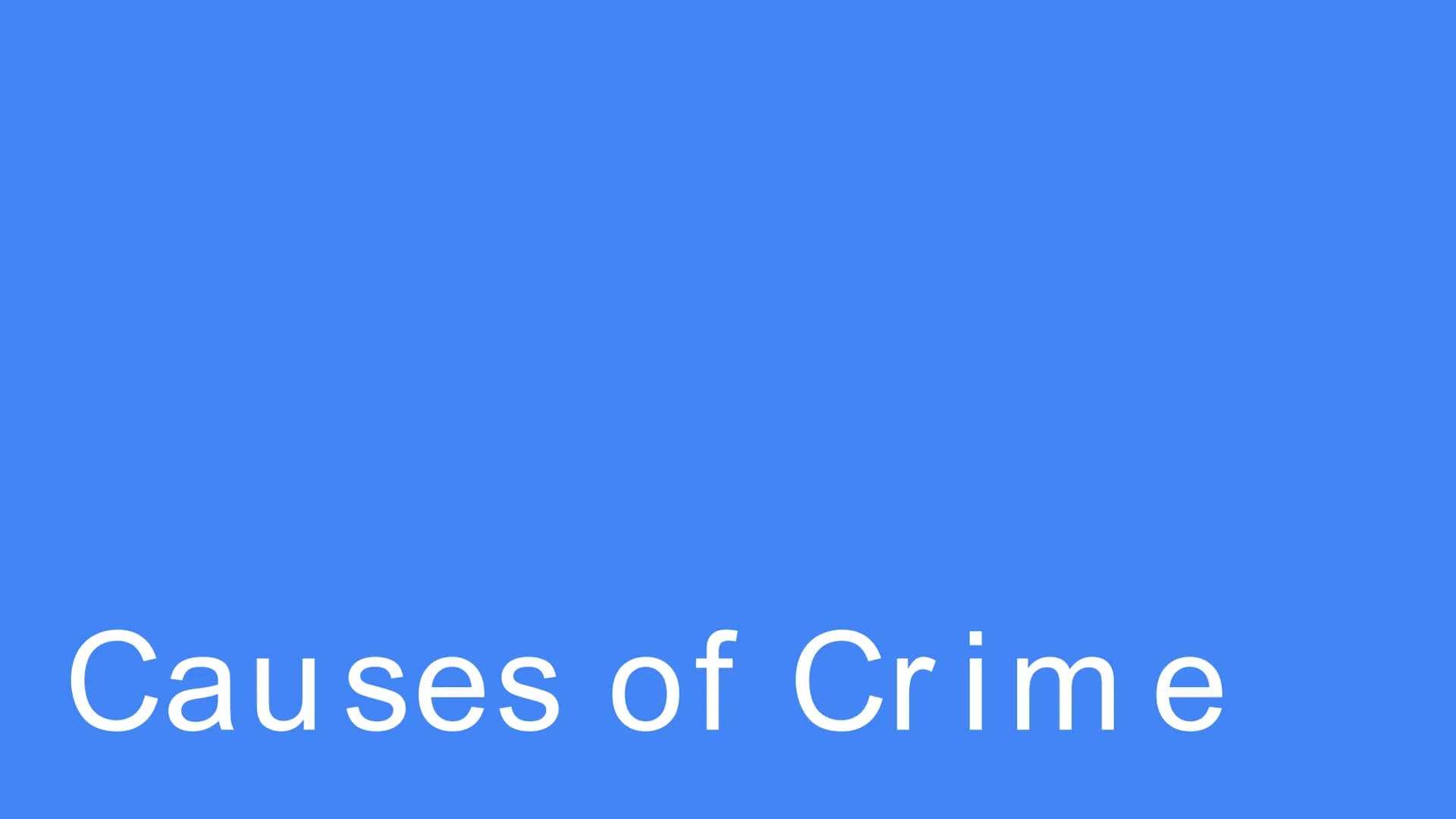 
<h2 id="thenatureofcrime">The Nature of Crime</h2>
<p><strong>What is crime?</strong><br />
Crime is any action that breaks the law of the 
