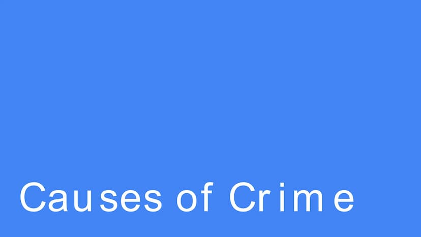 
<h2 id="thenatureofcrime">The Nature of Crime</h2>
<p><strong>What is crime?</strong><br />
Crime is any action that breaks the law of the 
