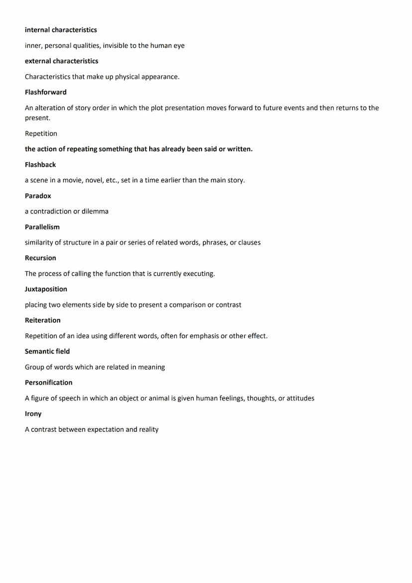 Techniques and Effects
Long Sentence Length
Slows the reader's pace down and calms the tone down.
Short Sentence Length
Fastens the pace and