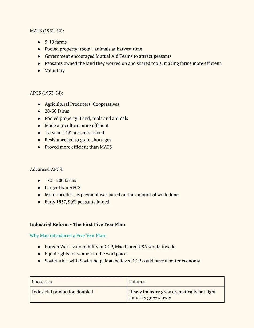 --- OCR Start ---
MAO'S CHINA
Notes
Introduction: 'The Long March'
March 1925 Chinese President Sun Yat-sen dies, Chiang Kai-shek replaces h