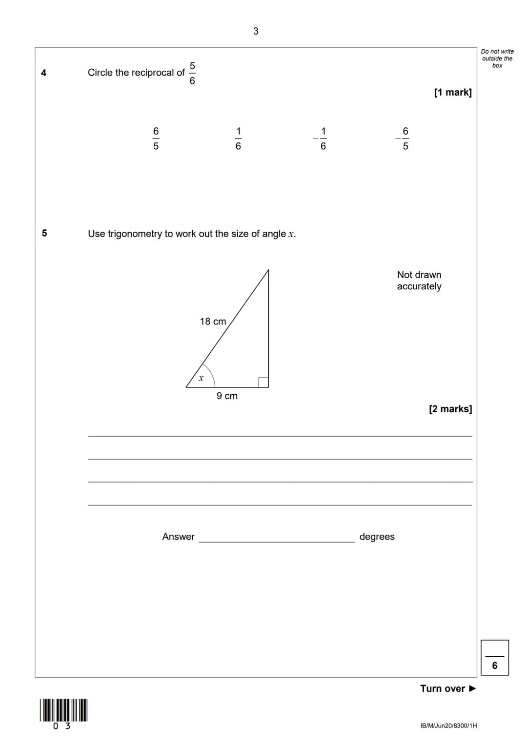 AQA
Please write clearly in block capitals.
Centre number
Surname
Forename(s)
Candidate signature
I declare this is my own work.
Candidate n