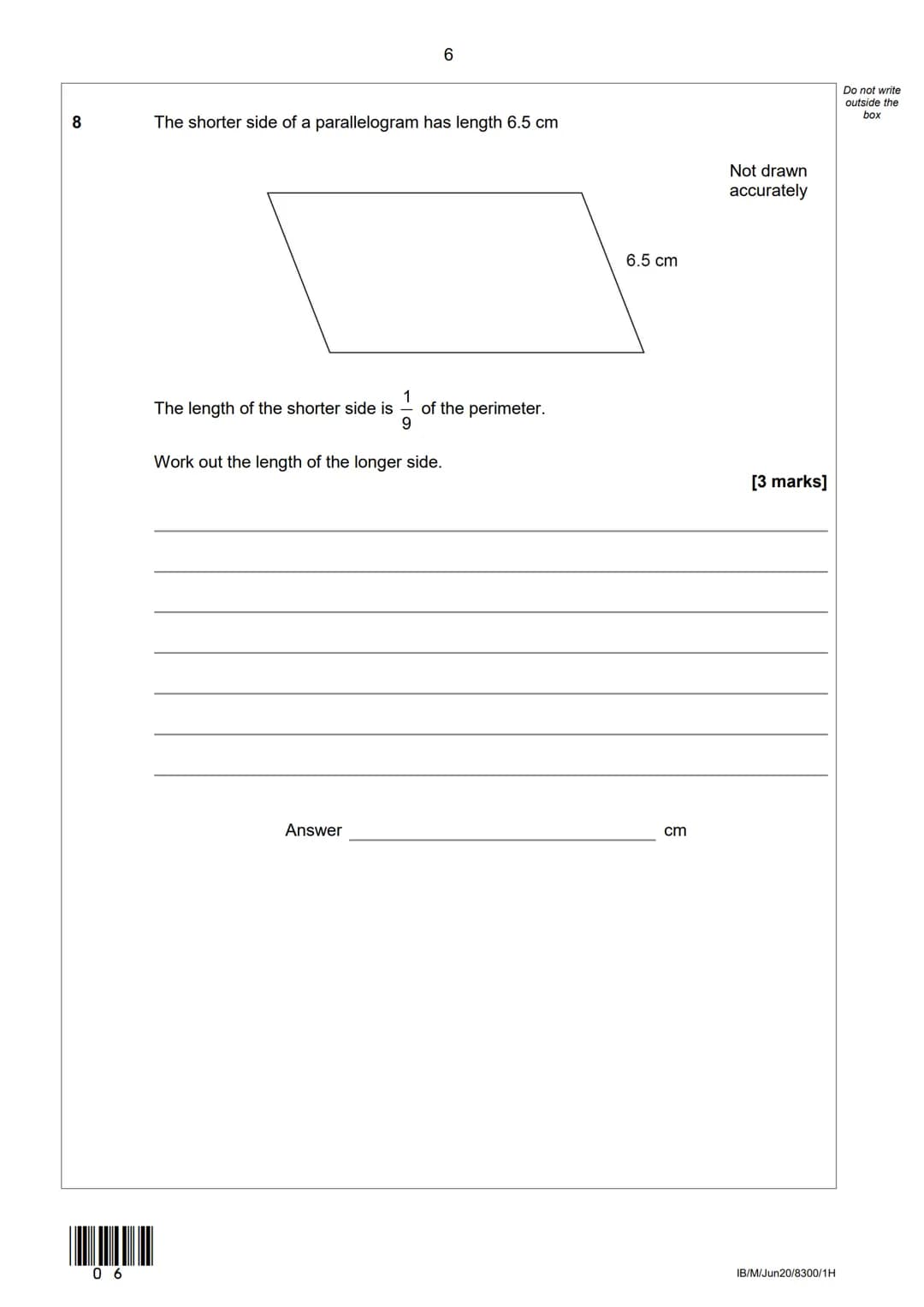 AQA
Please write clearly in block capitals.
Centre number
Surname
Forename(s)
Candidate signature
I declare this is my own work.
Candidate n