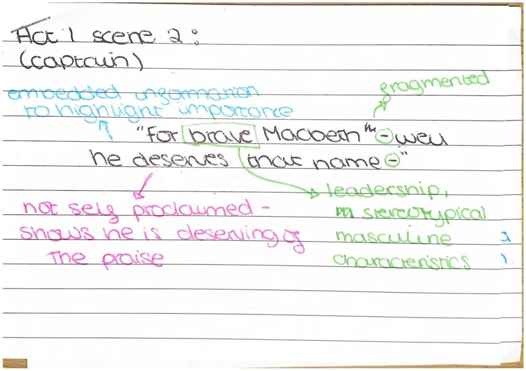 Macbeth quote explosions!