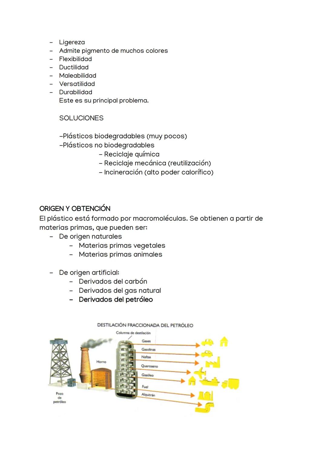 Materiales:
# IDEAS PRINCIPALES TEMA 1: PLÁSTICOS
- Naturales: Son aquellos que se encuentran en la naturaleza y se
  aprovechan directament