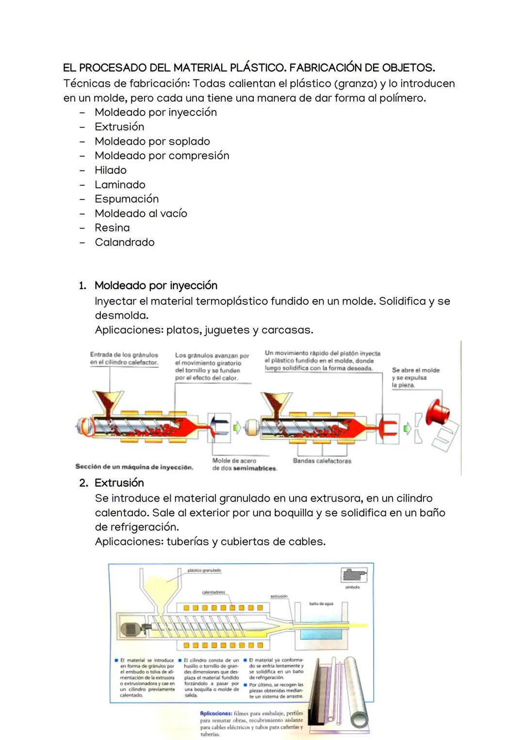 Materiales:
# IDEAS PRINCIPALES TEMA 1: PLÁSTICOS
- Naturales: Son aquellos que se encuentran en la naturaleza y se
  aprovechan directament