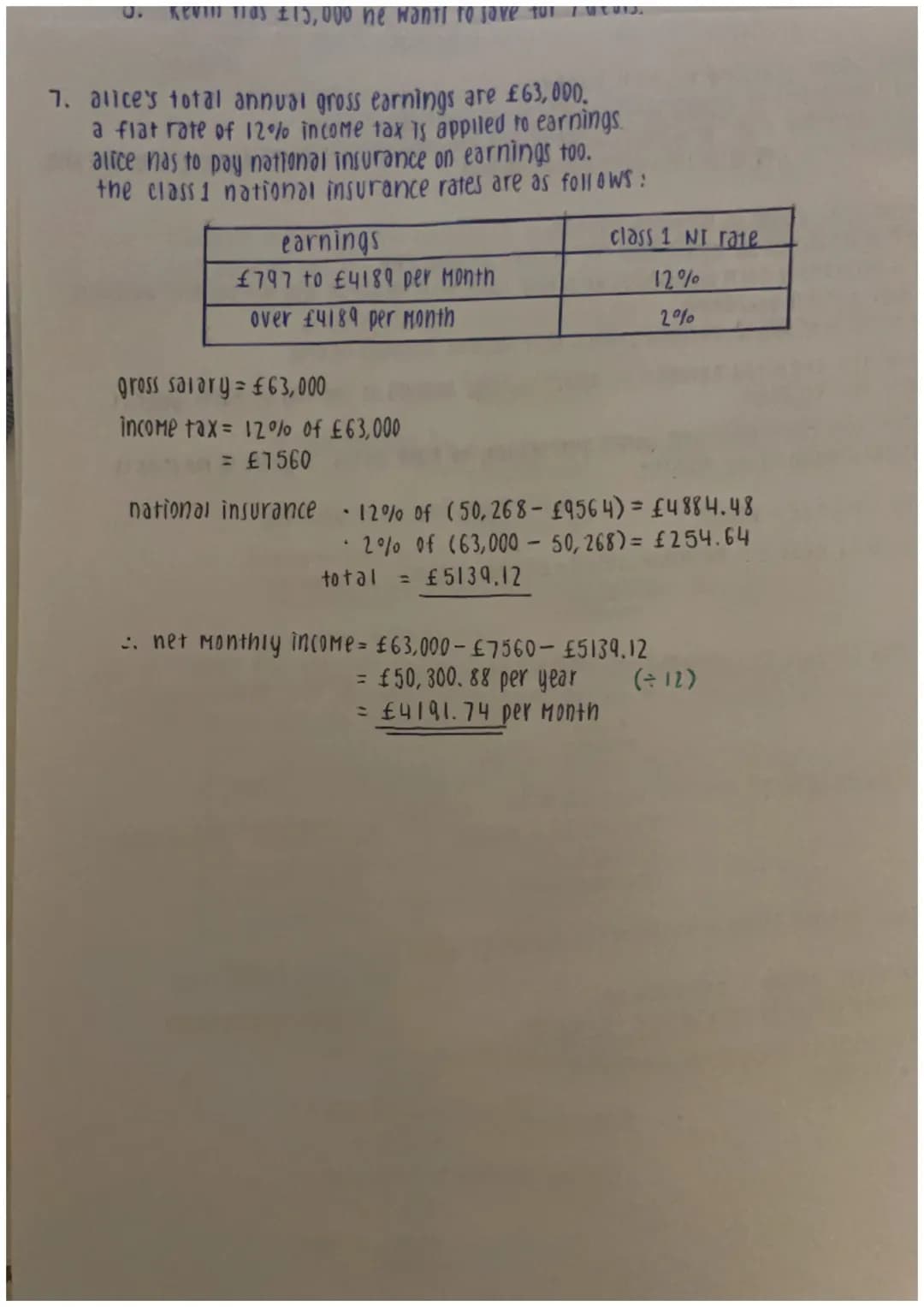 finance homework
1. calculate the accumulation or the end of the following period:
you invert £1000 into an Investment bond for 5 years at a