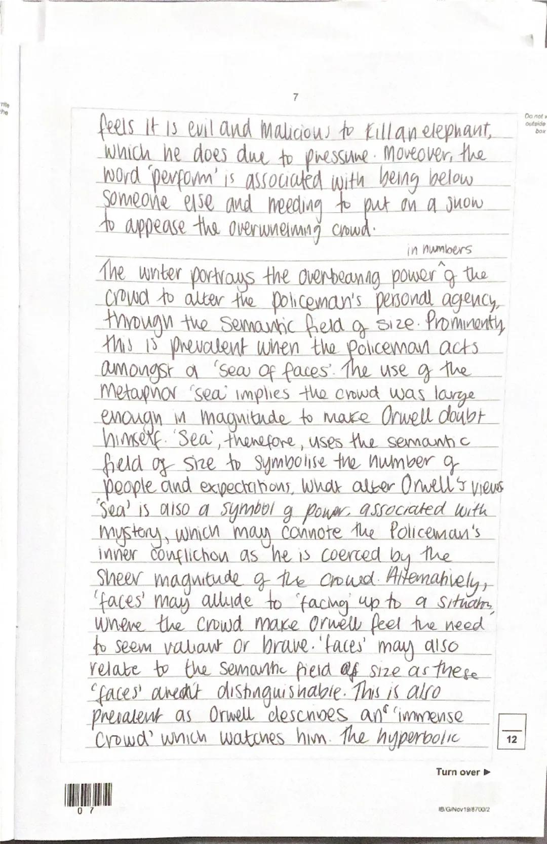 AQA

Please write clearly in block capitals.

Centre number

Candidate number

Surname

Forename(s)

Candidate signature

GCSE
ENGLISH LANGU