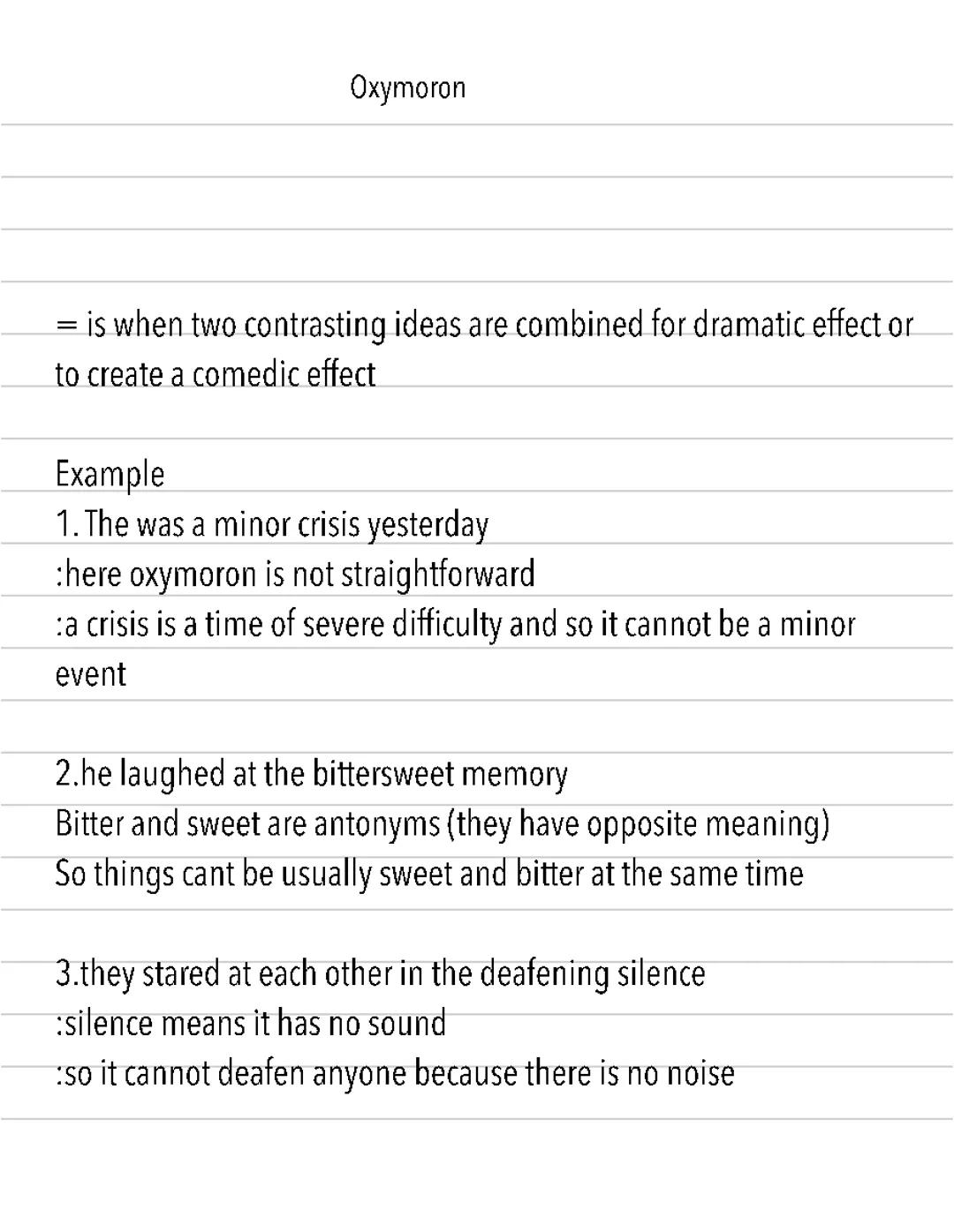 Language devices for English language q2 gcse 