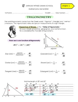Know Core functions of trigonometric functions thumbnail