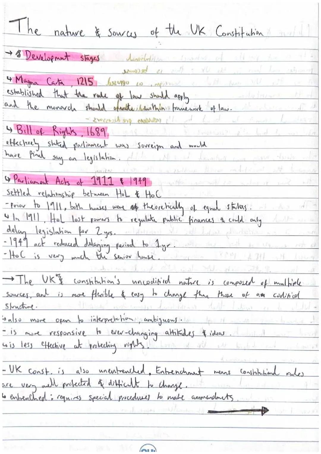 Nature & Sources UK constitution 