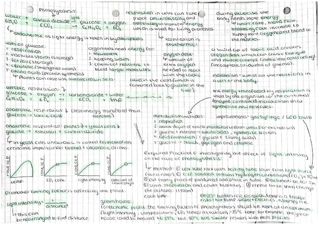 biology topic 4 