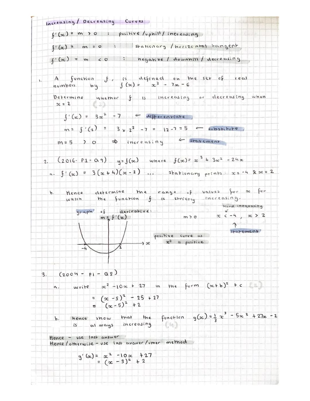 Differentiation
a.
Ay
4x
↑
gradient
b.
C
2
y =
a.
dy
dx
ද
y = x
y = x¹
dy
dx
6
=
f (x ) = 1
x4
f(x) = x-4
dy
doc
=
1
Differentiating
v (x) =