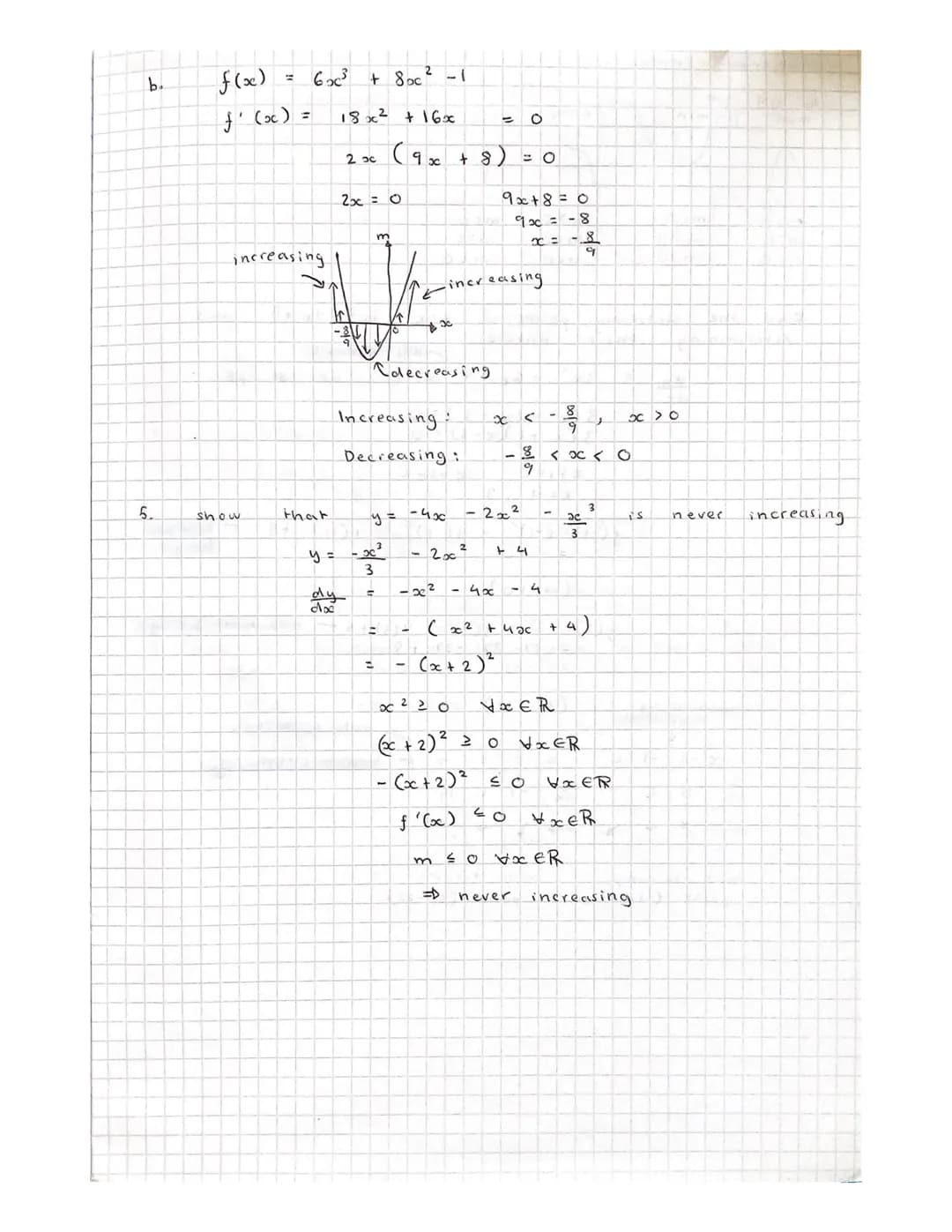 Differentiation
a.
Ay
4x
↑
gradient
b.
C
2
y =
a.
dy
dx
ද
y = x
y = x¹
dy
dx
6
=
f (x ) = 1
x4
f(x) = x-4
dy
doc
=
1
Differentiating
v (x) =