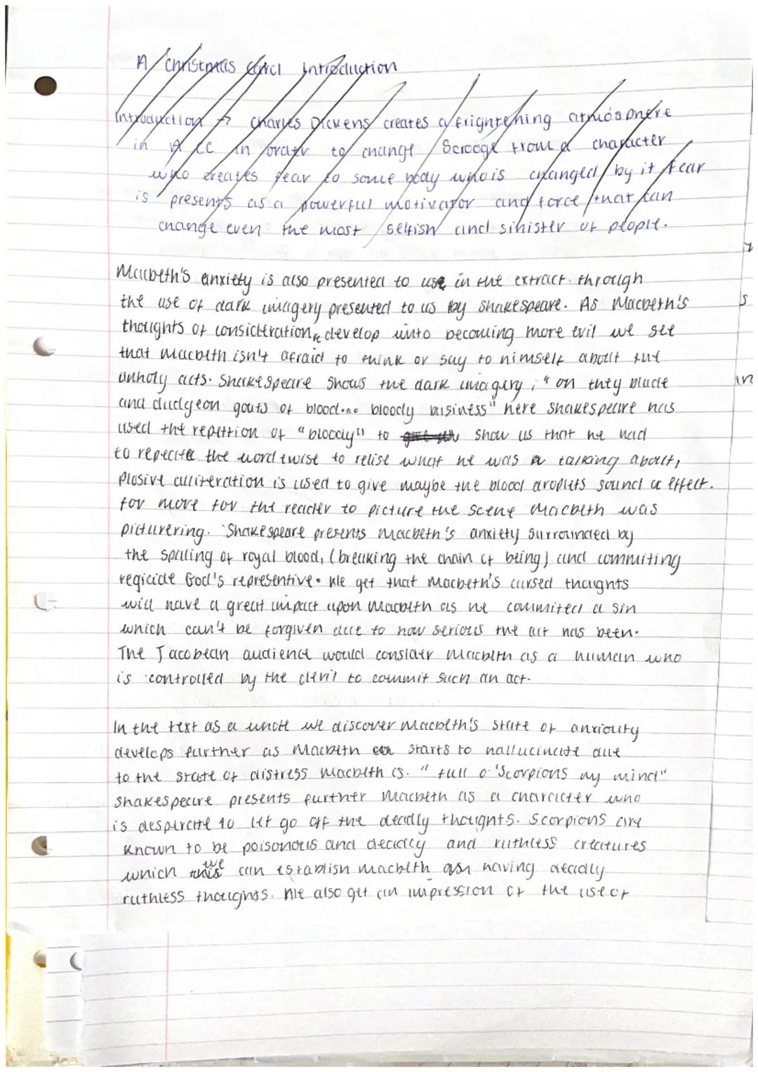 Wirite about: now snakespear presents Macoeth as an anxials incracter
+
now shakespeare presents Macbeth as an
anxious character in the picl