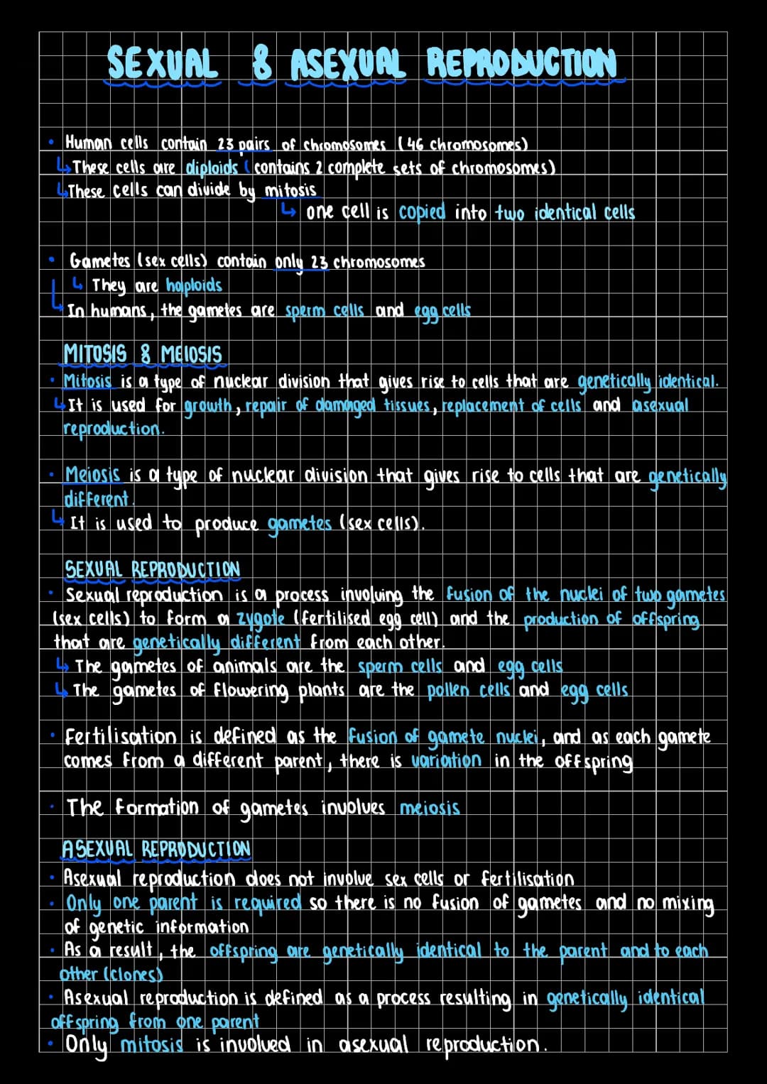 GCSE Biology: Sexual vs Asexual Reproduction – Answers & Differences