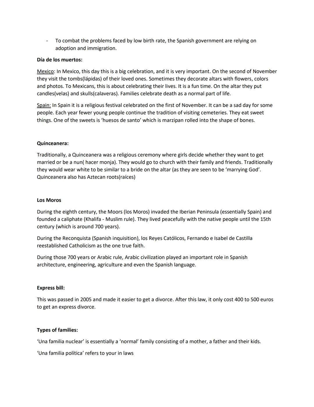 La Guia:
All girls (aged 17-18) would receive the guide to be a perfect wife. It had 11 rules, some including:
-
To have dinner ready
To loo