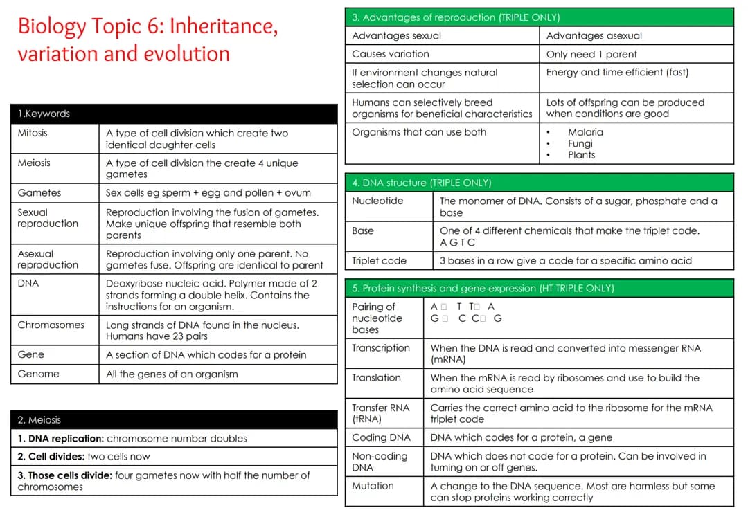 INHERITANCE AND VARIATION