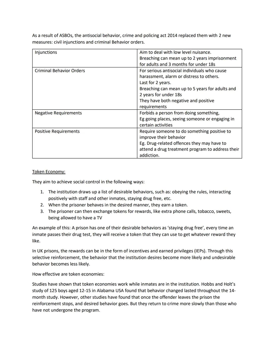 AC 3.2 describe the contribution of agencies to achieving social control
Environmental design:
Involves what a neighborhood looks like and h