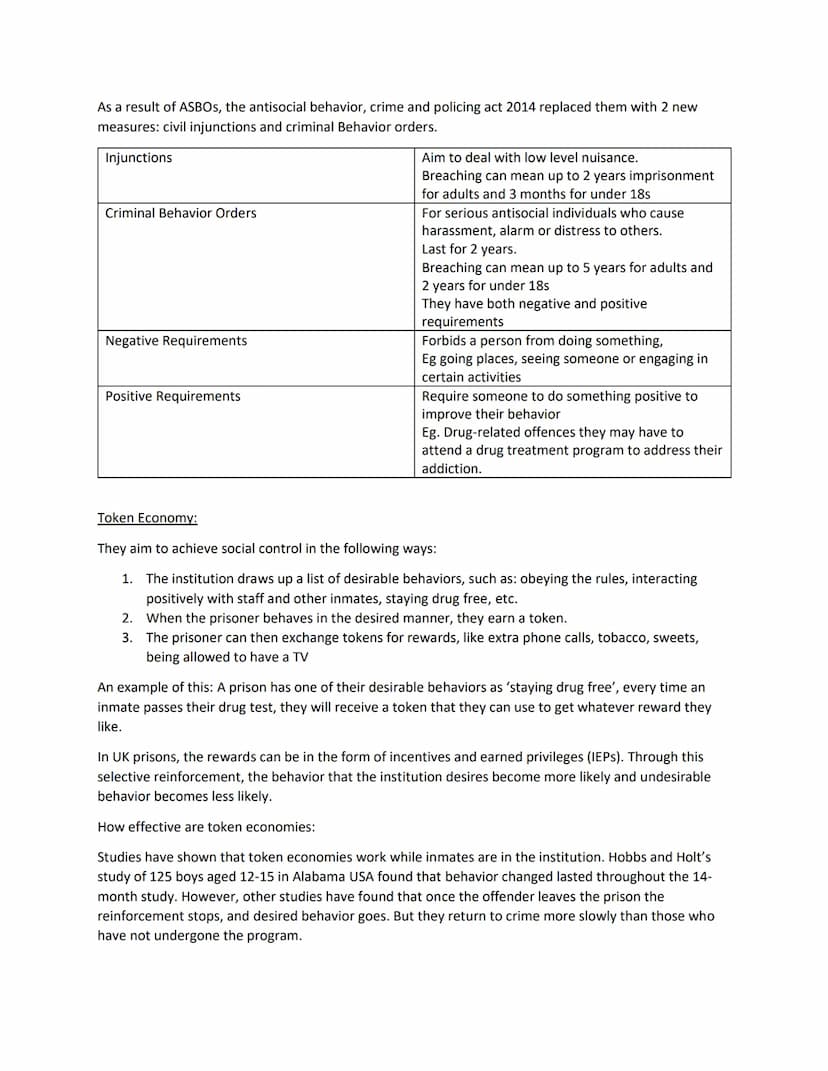 AC 3.2 describe the contribution of agencies to achieving social control
Environmental design:
Involves what a neighborhood looks like and h