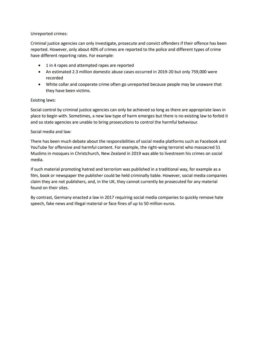 AC 3.2 describe the contribution of agencies to achieving social control
Environmental design:
Involves what a neighborhood looks like and h