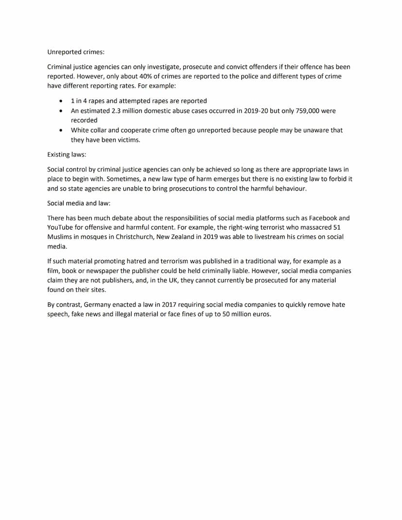 AC 3.2 describe the contribution of agencies to achieving social control
Environmental design:
Involves what a neighborhood looks like and h