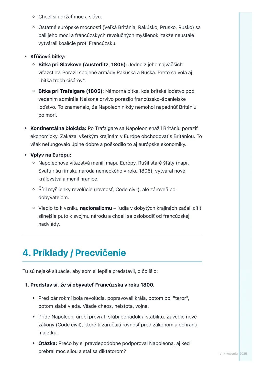 # Napoleon Bonaparte a jeho
vzostup

1. Prehľad / Úvod

Takže, dnes sa ideme pozrieť na Napoleona Bonaparteho. Je to jedna z
najdôležitejšíc