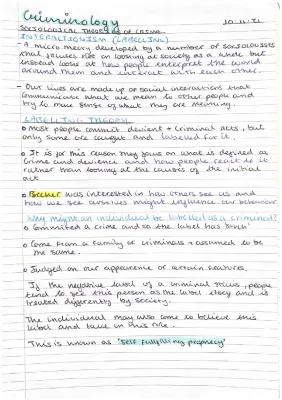 Know Criminology Unit 2 labelling theory as an explanation for criminality  thumbnail