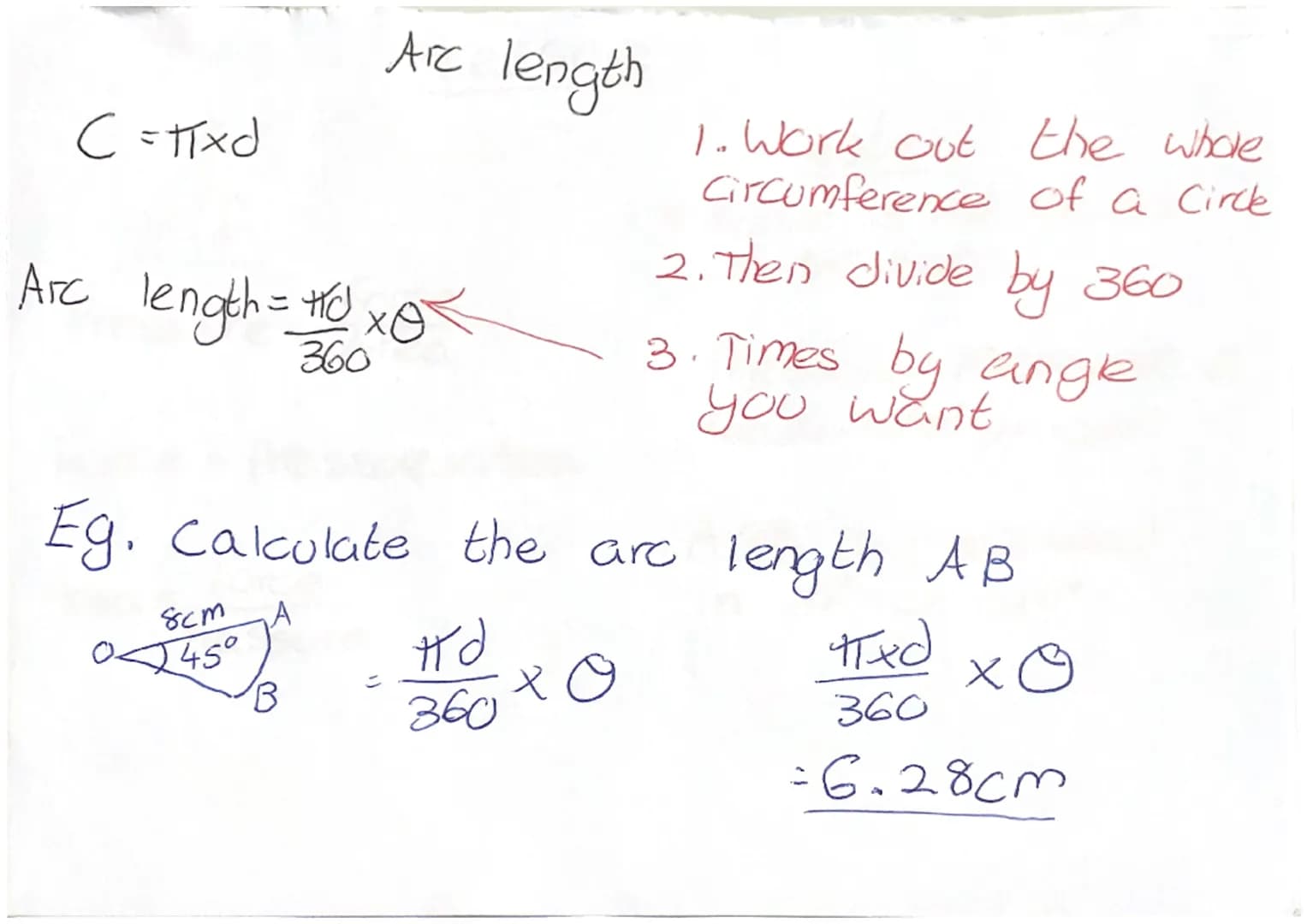 Radius
chard
Parts of a Circle
Diameter
Arc
Segment
Ba
O
Circumference
о
Tangent
C
Sector F
"PA
Pressure =
Pressure
Force
Area
Force = Press