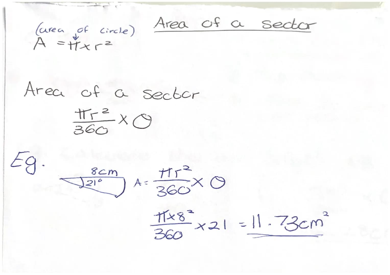 Radius
chard
Parts of a Circle
Diameter
Arc
Segment
Ba
O
Circumference
о
Tangent
C
Sector F
"PA
Pressure =
Pressure
Force
Area
Force = Press