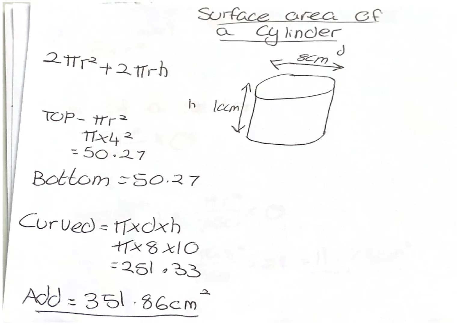 Radius
chard
Parts of a Circle
Diameter
Arc
Segment
Ba
O
Circumference
о
Tangent
C
Sector F
"PA
Pressure =
Pressure
Force
Area
Force = Press