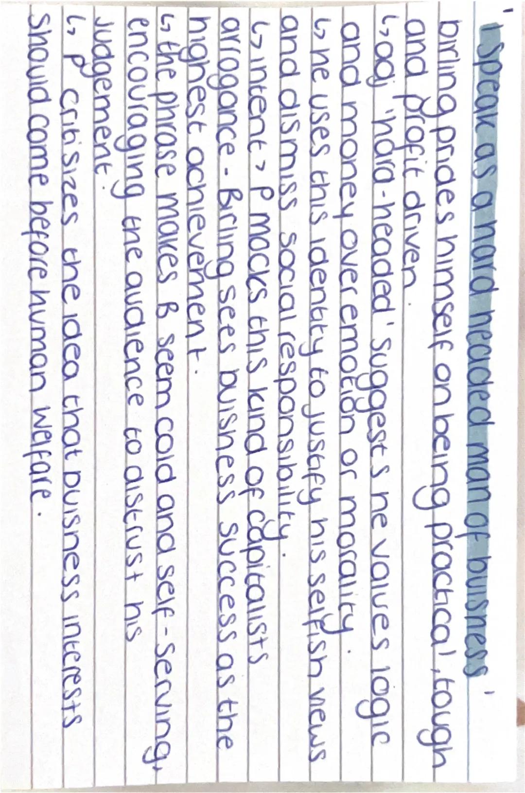 # INSPECTOR CALLS
# MR. BIRLING
Quotes
Analysis
english paper 2 - if we were all responsible for everything that happened to
- everybody we'