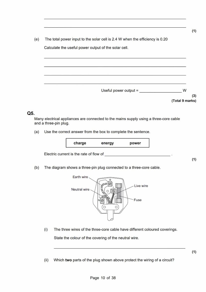 revise
with
harry
AQA Physics
Topic 2: Electricity
Master Booklet
Answer the questions that are given to you, and you
can use the mark schem