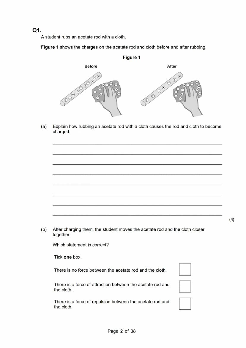 revise
with
harry
AQA Physics
Topic 2: Electricity
Master Booklet
Answer the questions that are given to you, and you
can use the mark schem