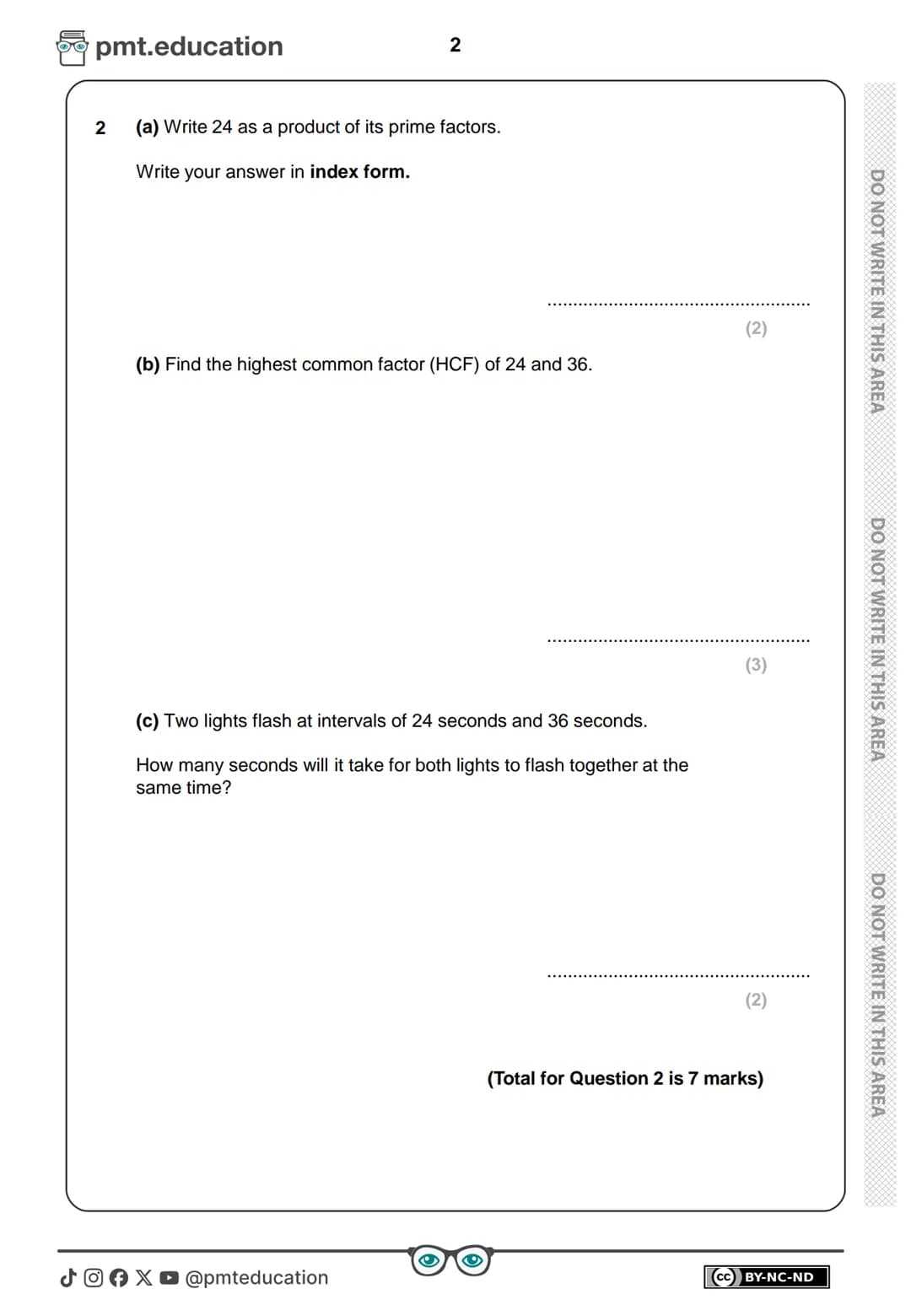 # PMT Education
# Predicted Paper 2025
based on Pearson Edexcel GCSE (9-1)
Time: 1 hour 30 minutes  Paper
reference  1MA1/1H
# Mathematics
P