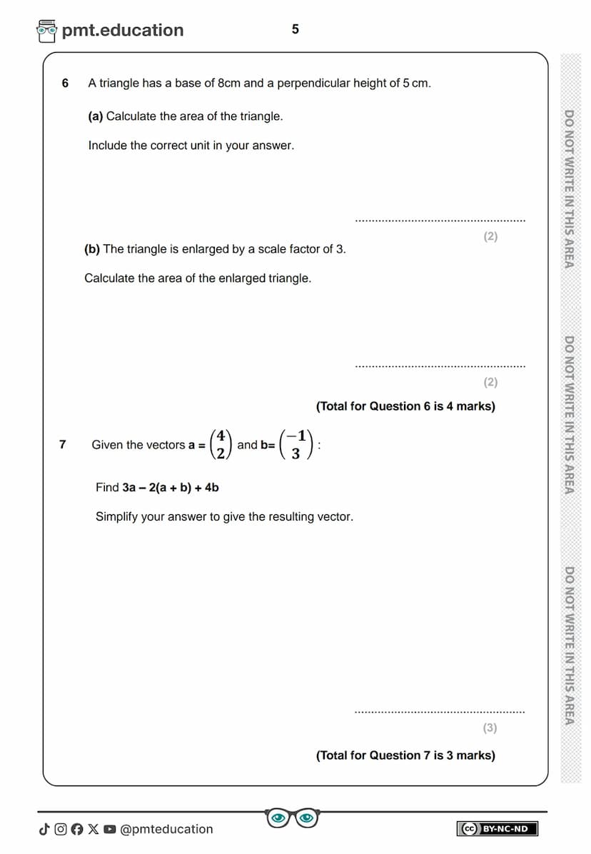 # PMT Education
# Predicted Paper 2025
based on Pearson Edexcel GCSE (9-1)
Time: 1 hour 30 minutes  Paper
reference  1MA1/1H
# Mathematics
P