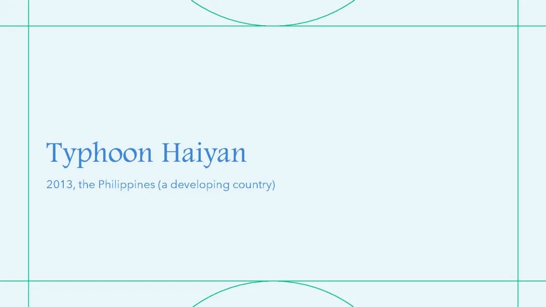 Typhoon Haiyan Case Study