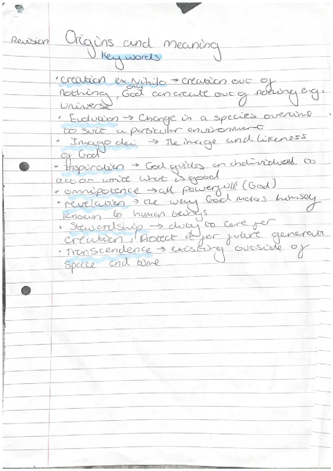 Discovering Origins and Meanings for GCSE: Key Words and Past Papers