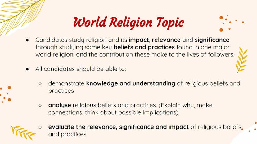 
<h2 id="introduction">Introduction</h2>
<p>In National 5 RMPS, the study of Buddhism involves understanding the impact, relevance, and sign